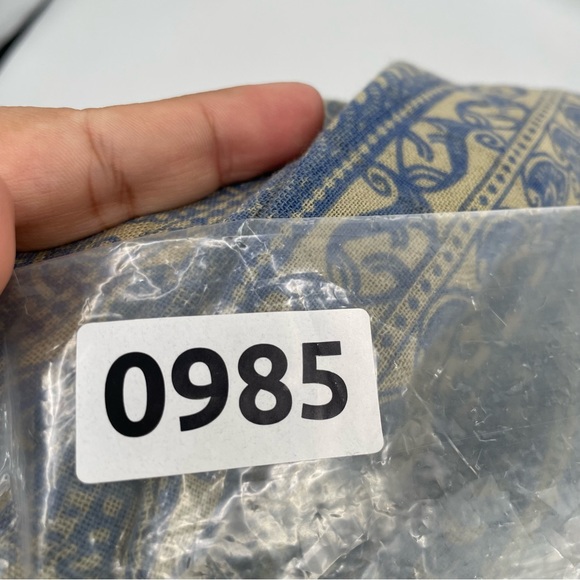 Lakhays Los Angeles Elephant Three Tiered Long Skirt Size S|M - Picture 9 of 10